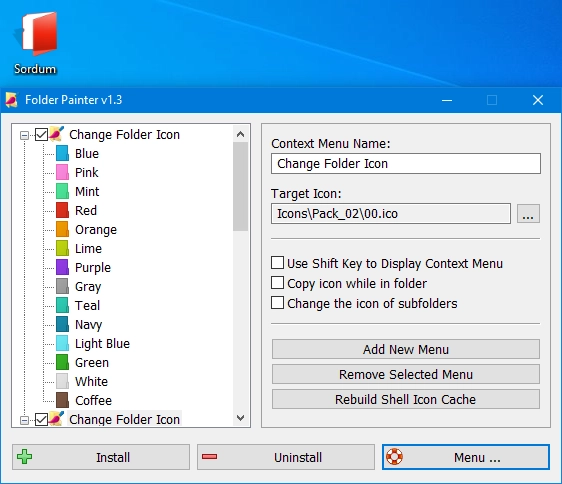 Folder Painter V1.3：一键改变文件夹的颜色(定制文件夹颜色)-第4张图片-IT技术视界