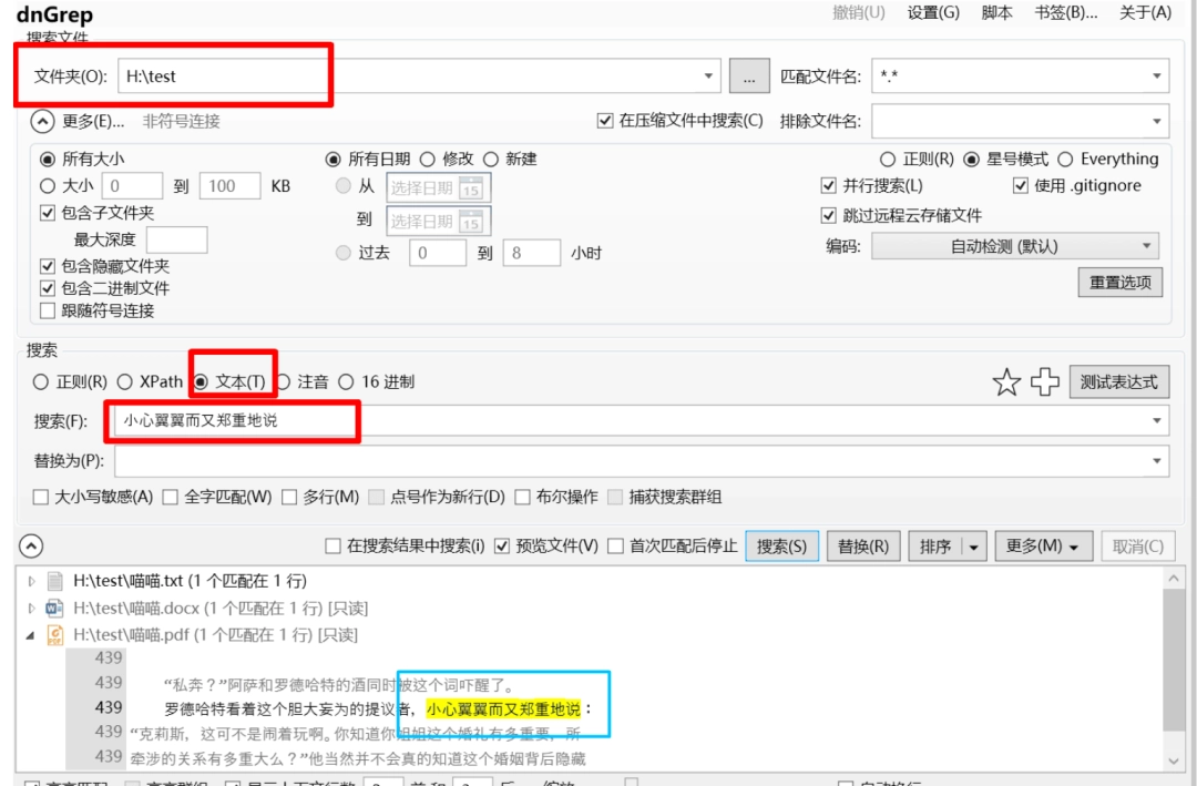 dnGrep:全局文本搜索软件（开源）-第4张图片-IT技术视界